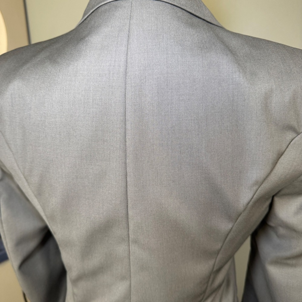Aldo Conti Italia Sage Green Pure New Wool Blazer Jacket Professional NWT - Picture 4 of 10
